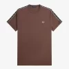 Ringer-T-Shirt mit Kontrastband für Herren