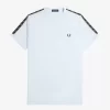 Ringer-T-Shirt mit Kontrastband für Herren