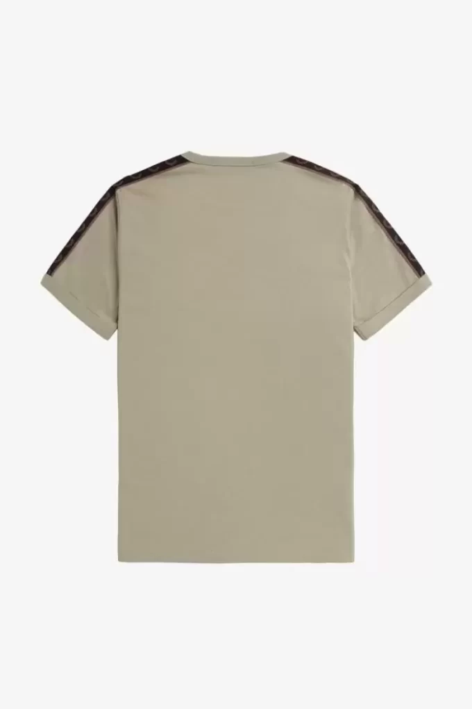 Ringer-T-Shirt mit Kontrastband für Herren