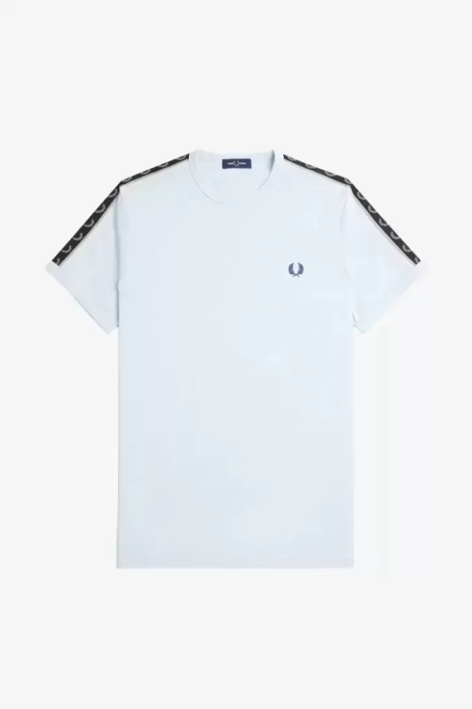 Ringer-T-Shirt mit Kontrastband für Herren