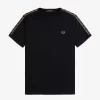 Ringer-T-Shirt mit Kontrastband für Herren