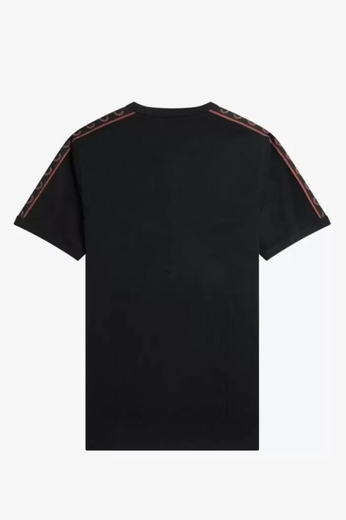 Ringer-T-Shirt mit Kontrastband für Herren