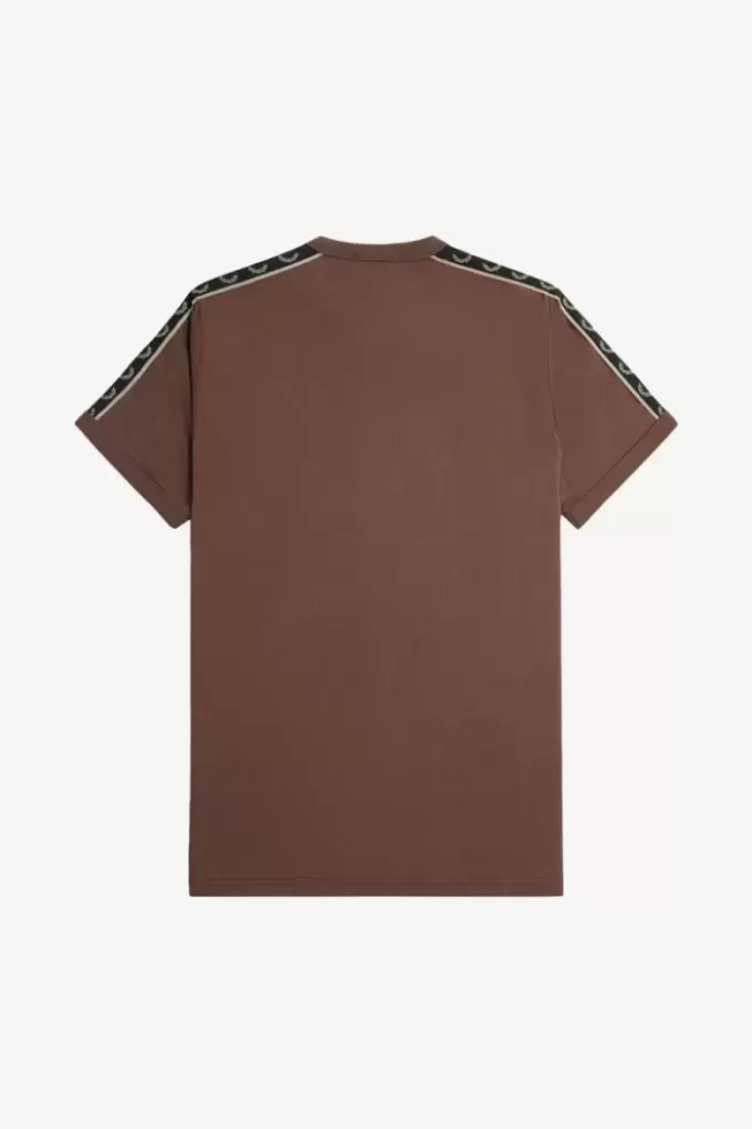 Ringer-T-Shirt mit Kontrastband für Herren