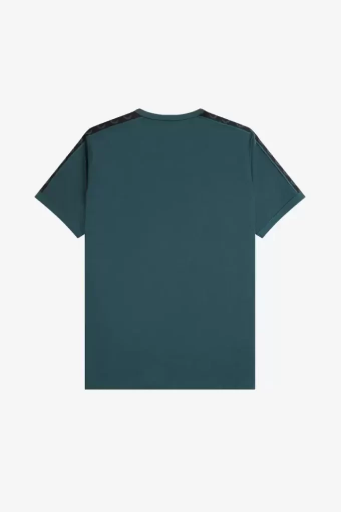 Ringer-T-Shirt mit Kontrastband für Herren