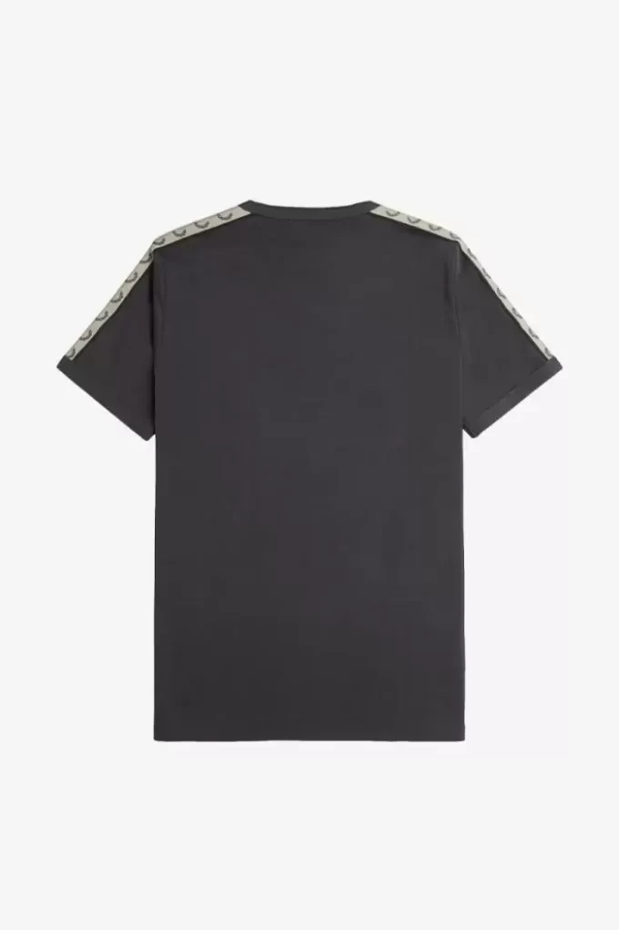Ringer-T-Shirt mit Kontrastband für Herren