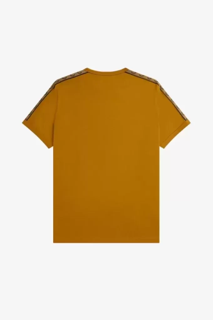 Ringer-T-Shirt mit Kontrastband für Herren