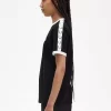 Ringer-T-Shirt mit Streifen für Damen