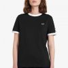 Ringer-T-Shirts mit Klebeband