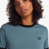 Ringer-T-Shirts mit Klebeband