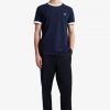 Ringer-T-Shirts mit Klebeband