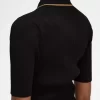 Rippstrick-Damenshirt