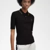 Rippstrick-Damenshirt
