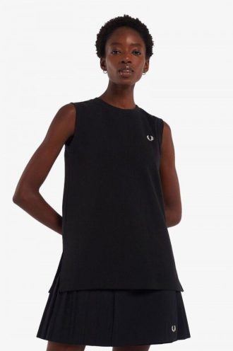 Ärmellose Ringer-T-Shirts