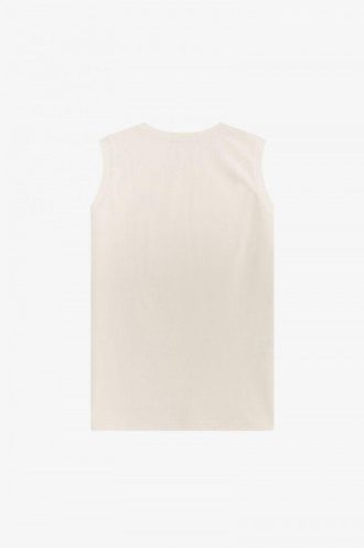 Ärmellose Ringer-T-Shirts