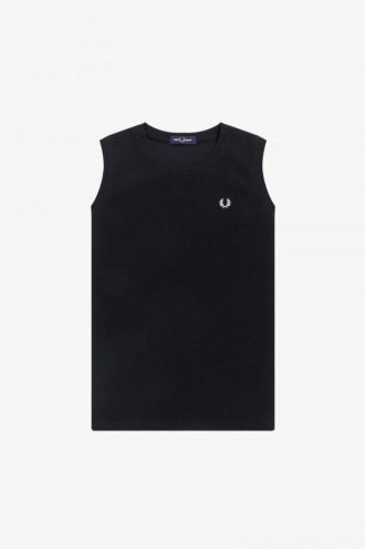 Ärmellose Ringer-T-Shirts