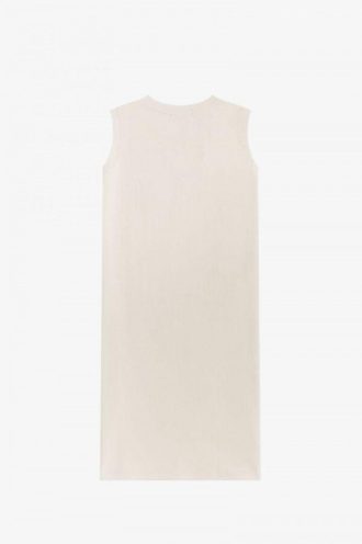 Ärmelloses Ringer-T-Shirt-Kleid