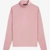 Rollkragen-T-Shirt für Damen