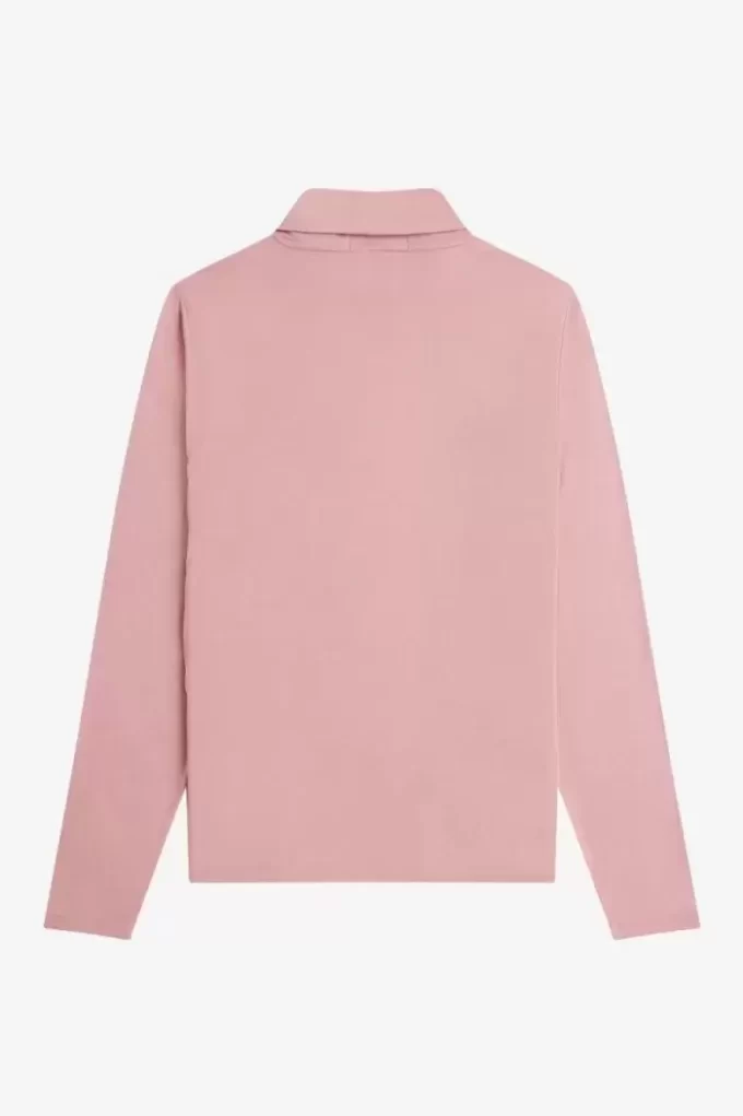 Rollkragen-T-Shirt für Damen