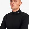 Rollkragen-Top T-Shirts