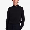 Rollkragen-Top T-Shirts