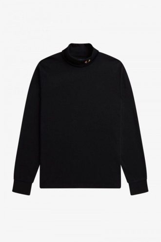 Rollkragen-Top T-Shirts