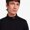 Rollkragen-Top T-Shirts