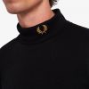 Rollkragen-Top T-Shirts