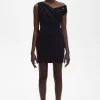Schulterfreies Damenkleid