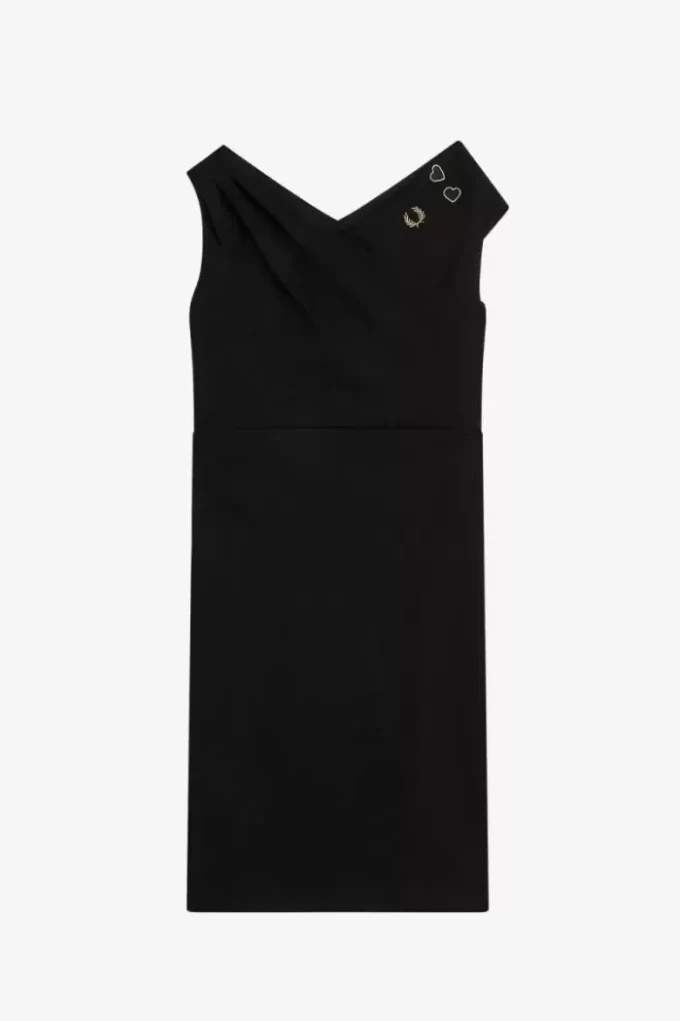 Schulterfreies Damenkleid