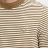 Schweres Herren-T-Shirt mit feinen Streifen