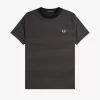 Schweres Herren-T-Shirt mit feinen Streifen