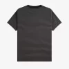 Schweres Herren-T-Shirt mit feinen Streifen