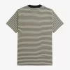 Schweres Herren-T-Shirt mit feinen Streifen