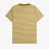 Schweres Herren-T-Shirt mit feinen Streifen
