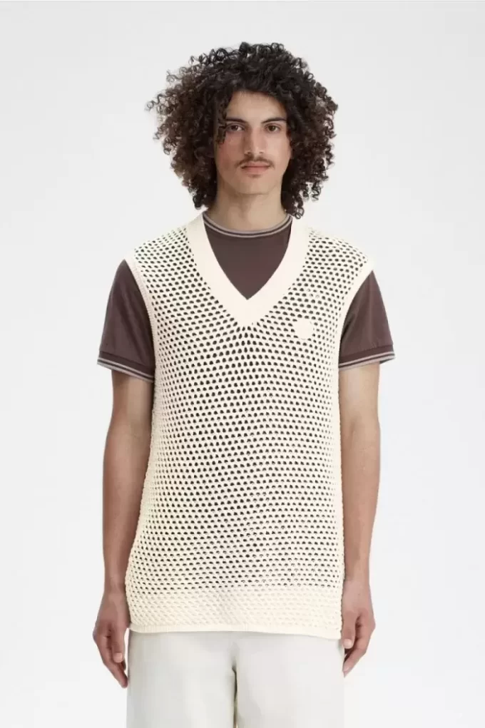 Spitzenstrick-Tanktops für Herren