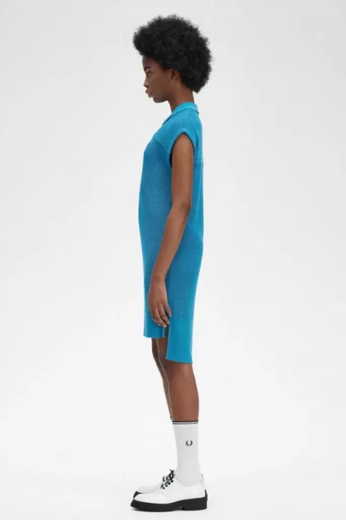 Strickhemd Damenkleid