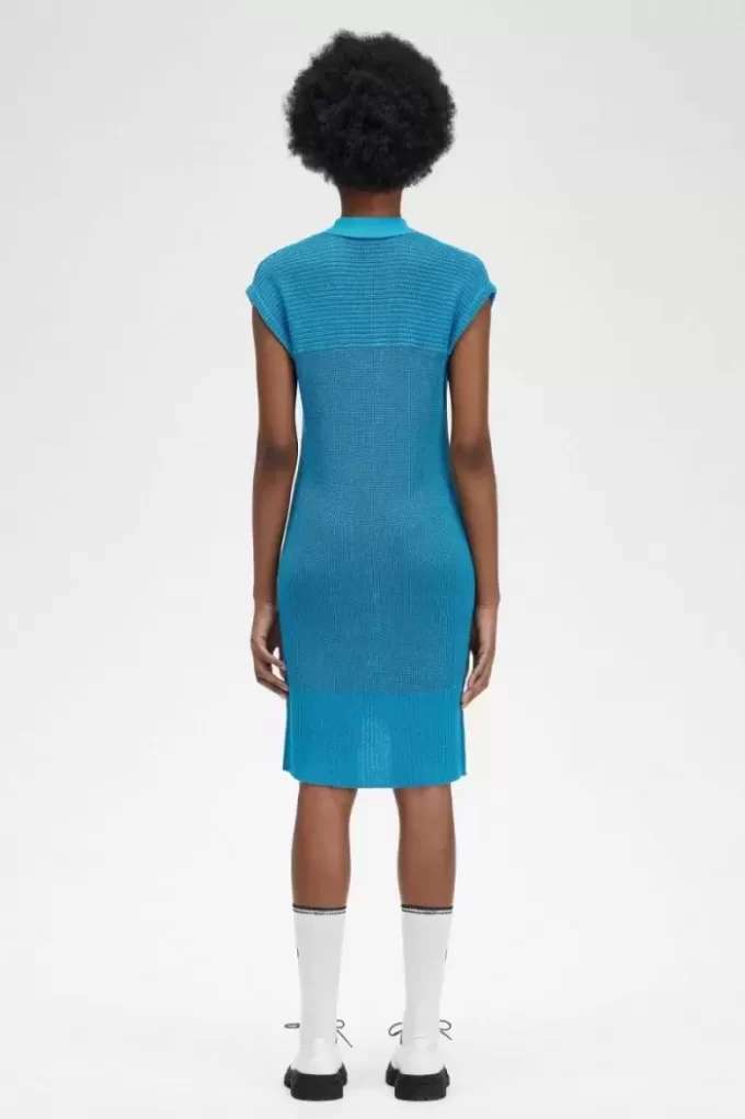 Strickhemd Damenkleid