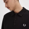 Strickhemd für Herren mit Lorbeerkranzbesatz