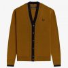 Strickjacke mit doppelter Knopfleiste