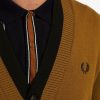 Strickjacke mit doppelter Knopfleiste