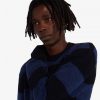 Strickpullover aus Alpaka-Mischgewebe mit kräftigen Streifen