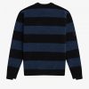 Strickpullover aus Alpaka-Mischgewebe mit kräftigen Streifen