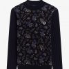 Strickpullover mit Paisley-Print