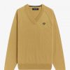 Strickpullover mit V-Ausschnitt