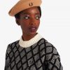 Strukturierter monochromer Strickpullover