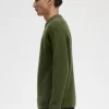 Strukturierter Strickpullover für Herren
