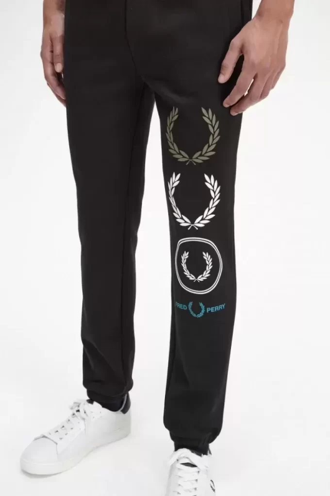Sweathose mit grafischem Branding für Herren