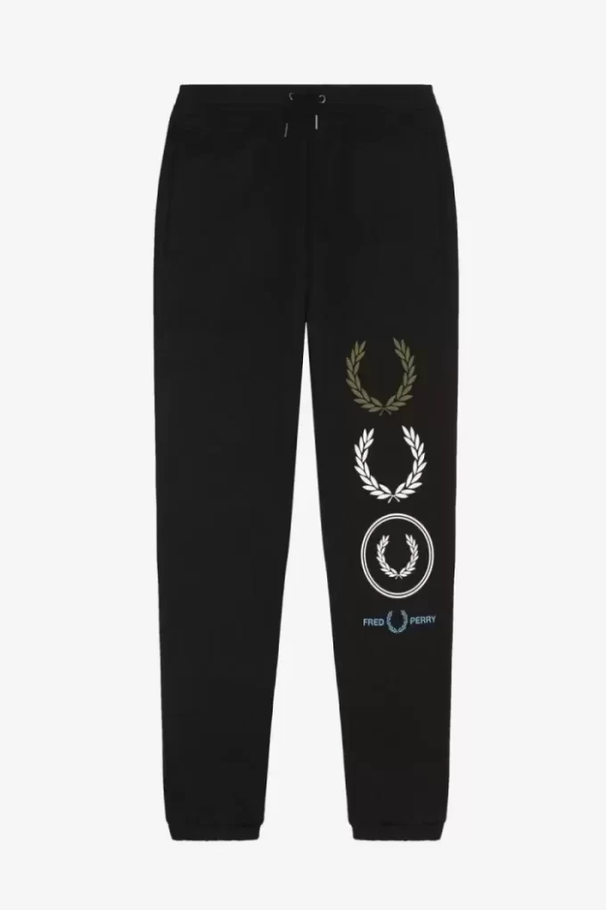 Sweathose mit grafischem Branding für Herren