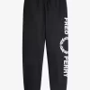 Sweathose mit grafischem Markenlogo für Damen