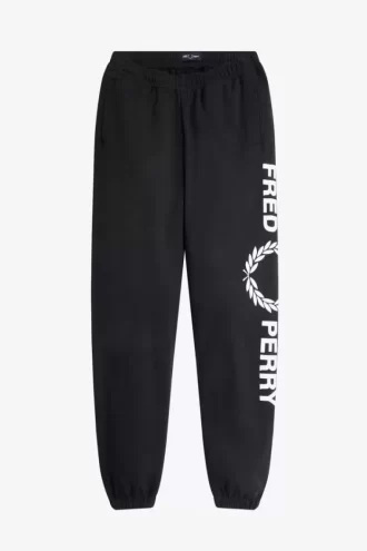 Sweathose mit grafischem Markenlogo für Damen